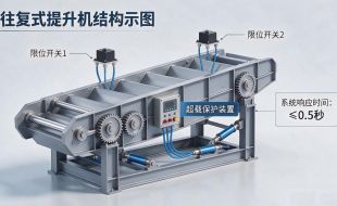 往复式提升机选型干货：载重、行程、速度一次说透